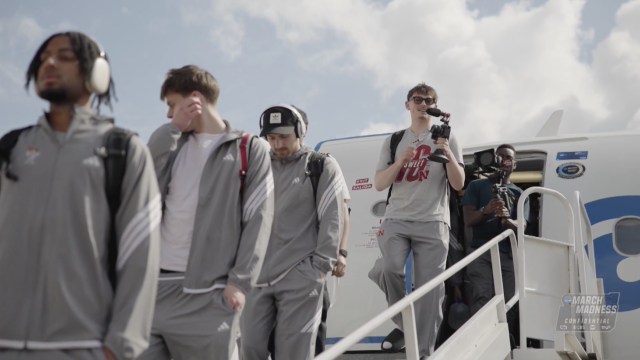 Connor Essegian is helping to document Nebraska’s historic run, despite injury