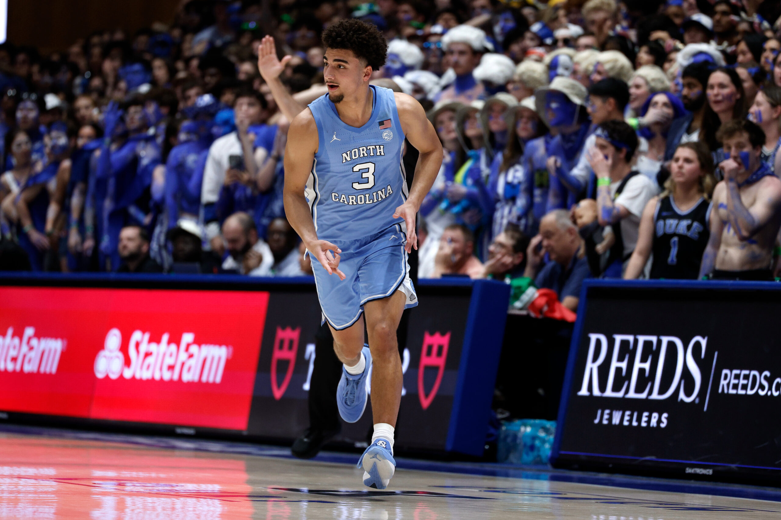 Dixon takes home Player of the Game in UNC’s loss at Duke