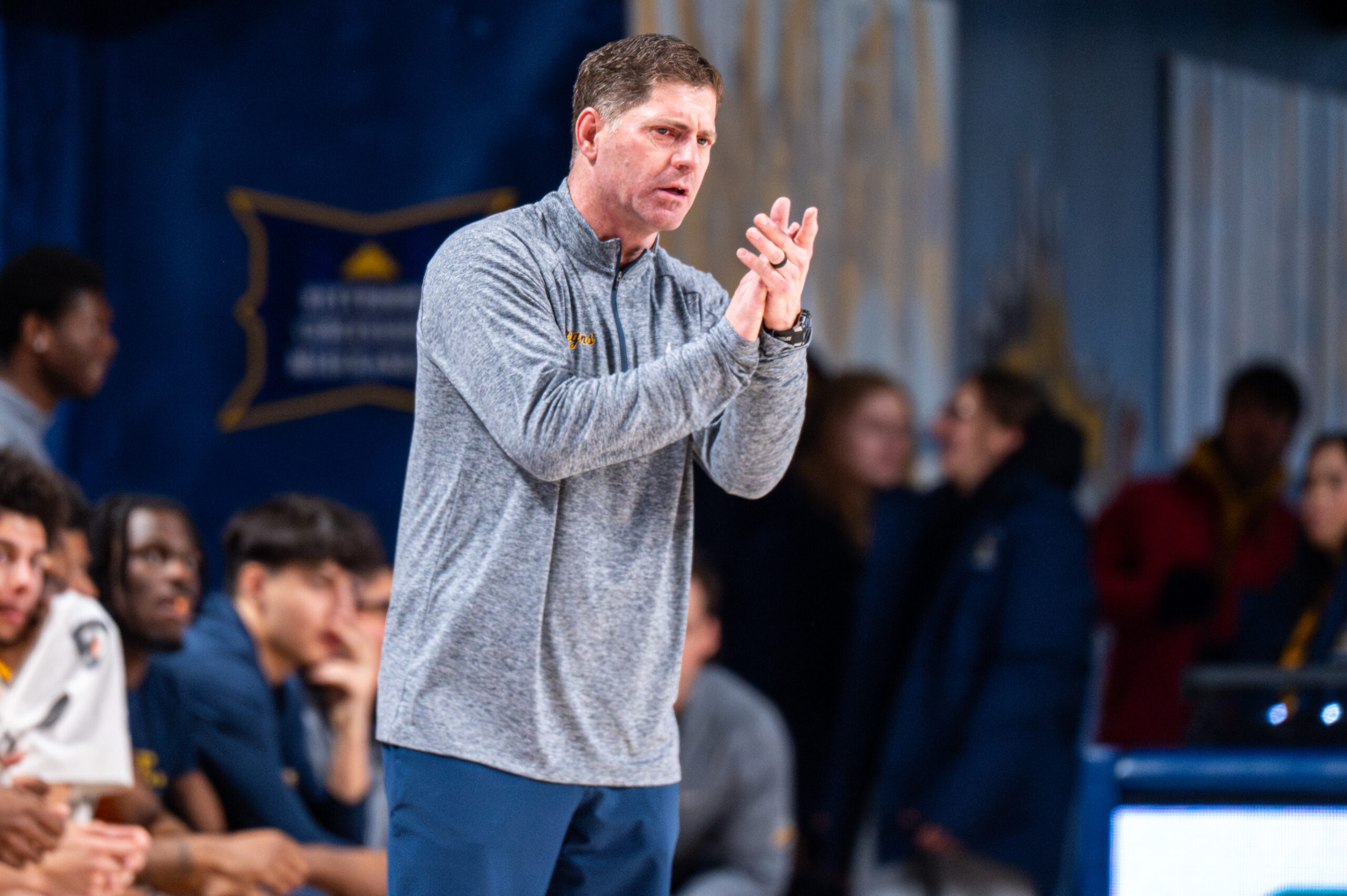 Drexel HC Zach Spiker reflects on end of season, veteran group