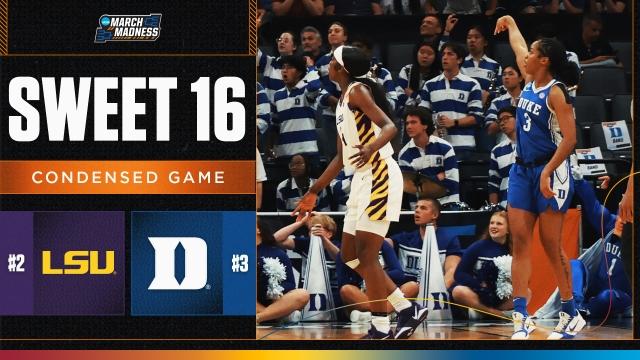 Duke vs. LSU – Sweet 16 NCAA tournament extended highlights