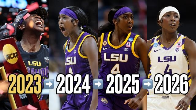 Flau’jae Johnson career March Madness highlights (2023-26)