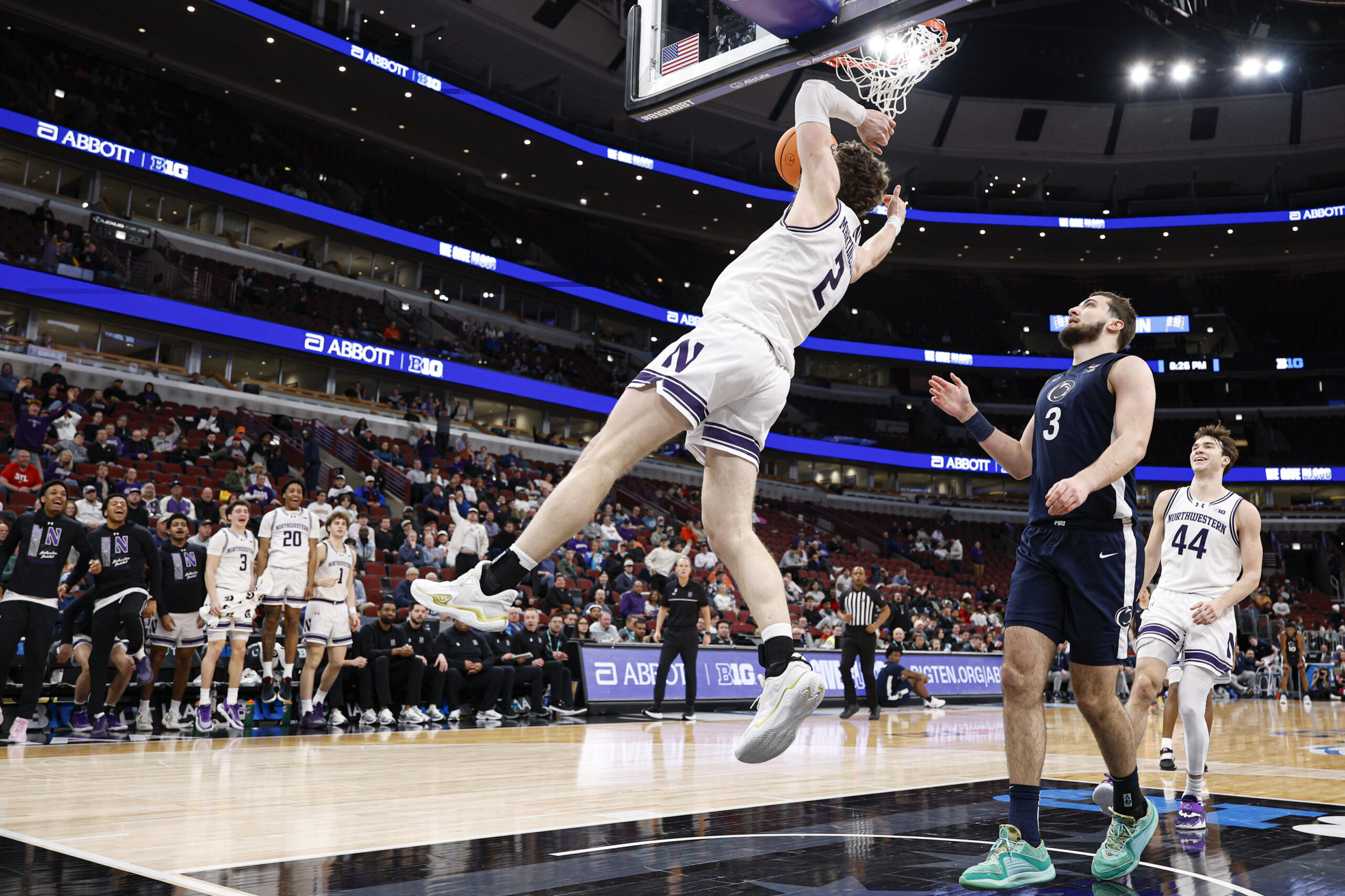 For at least a day, Northwestern men’s basketball postpones the inevitable