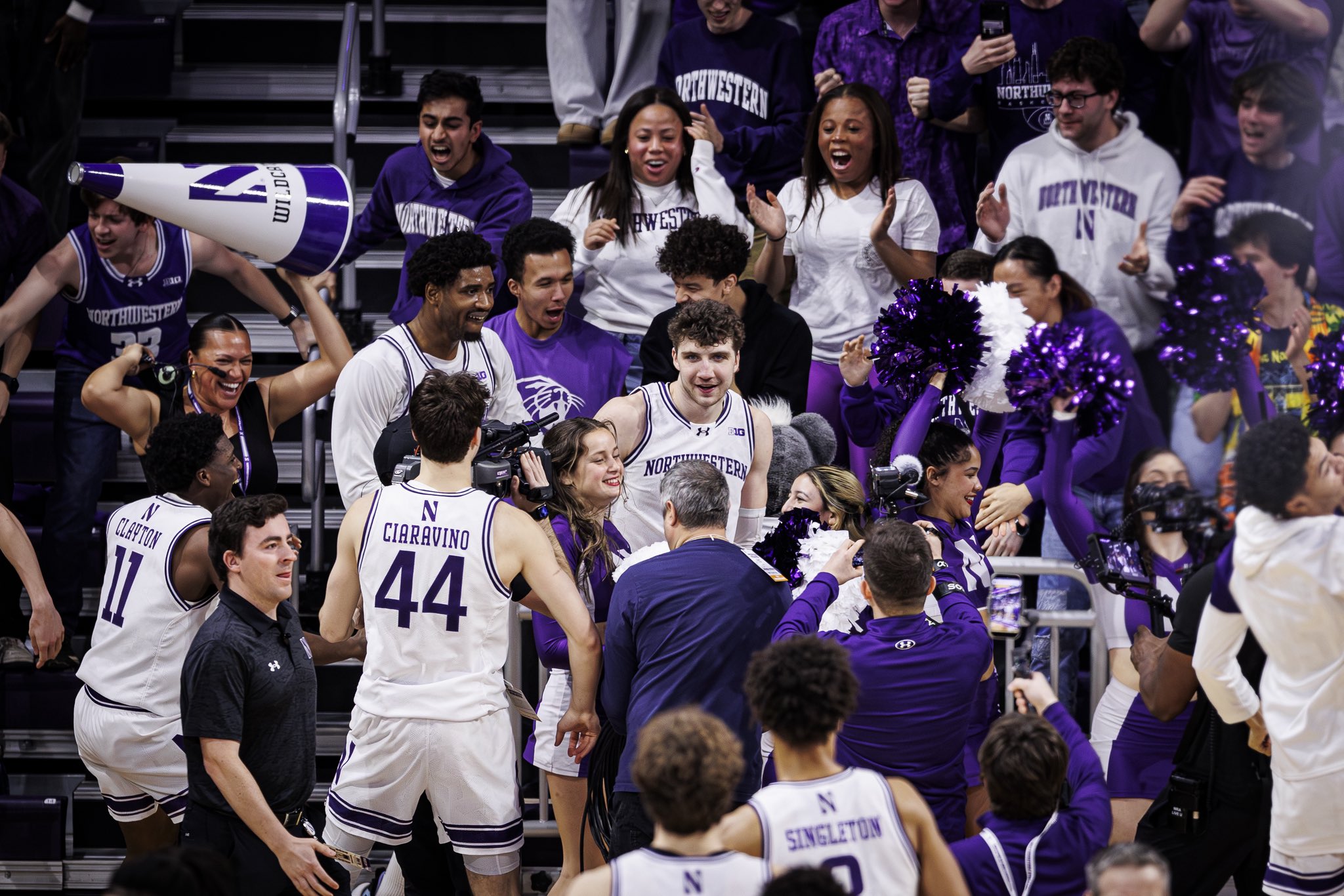 For Nick Martinelli and Northwestern men’s basketball, it’s all starting to get real
