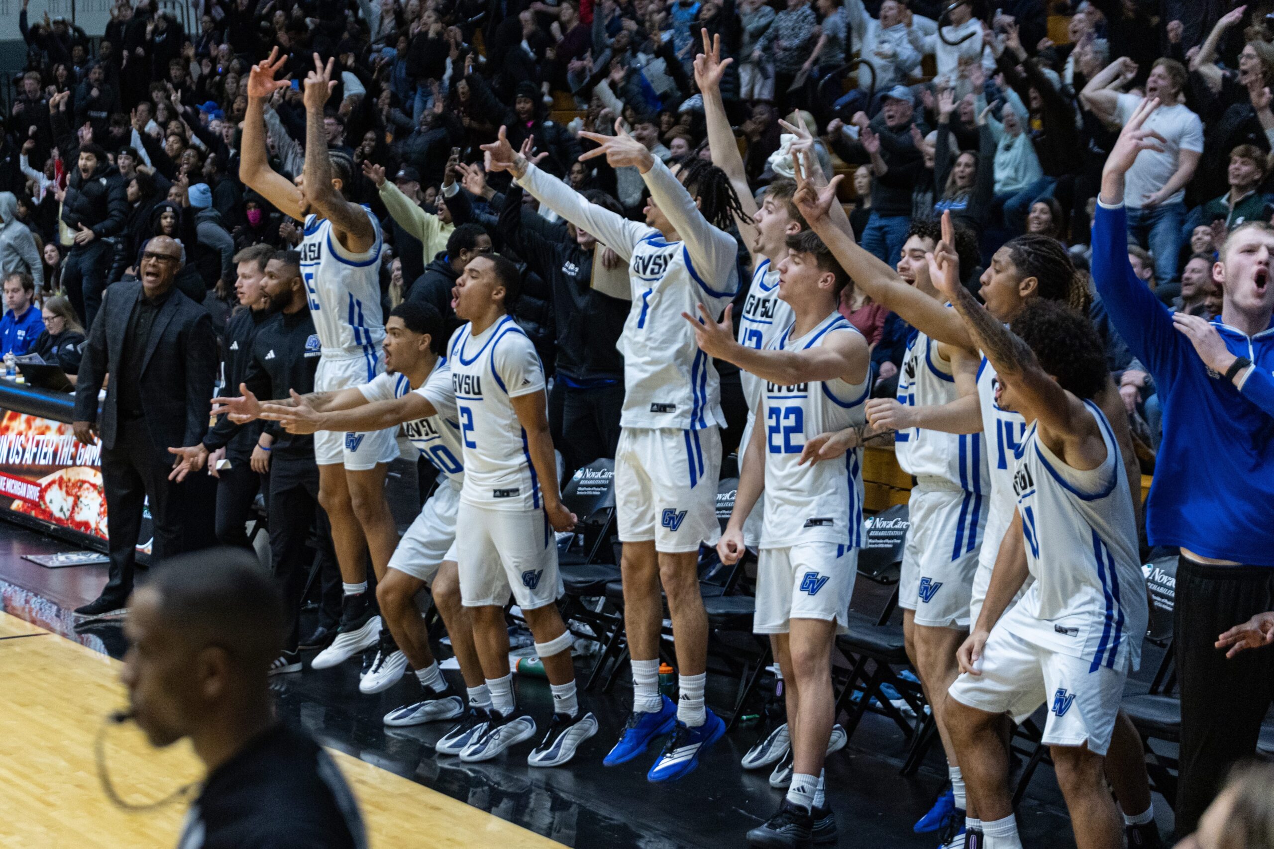 GVSU men's basketball wins GLIAC tourney by forcing turnovers, punches NCAA ticket