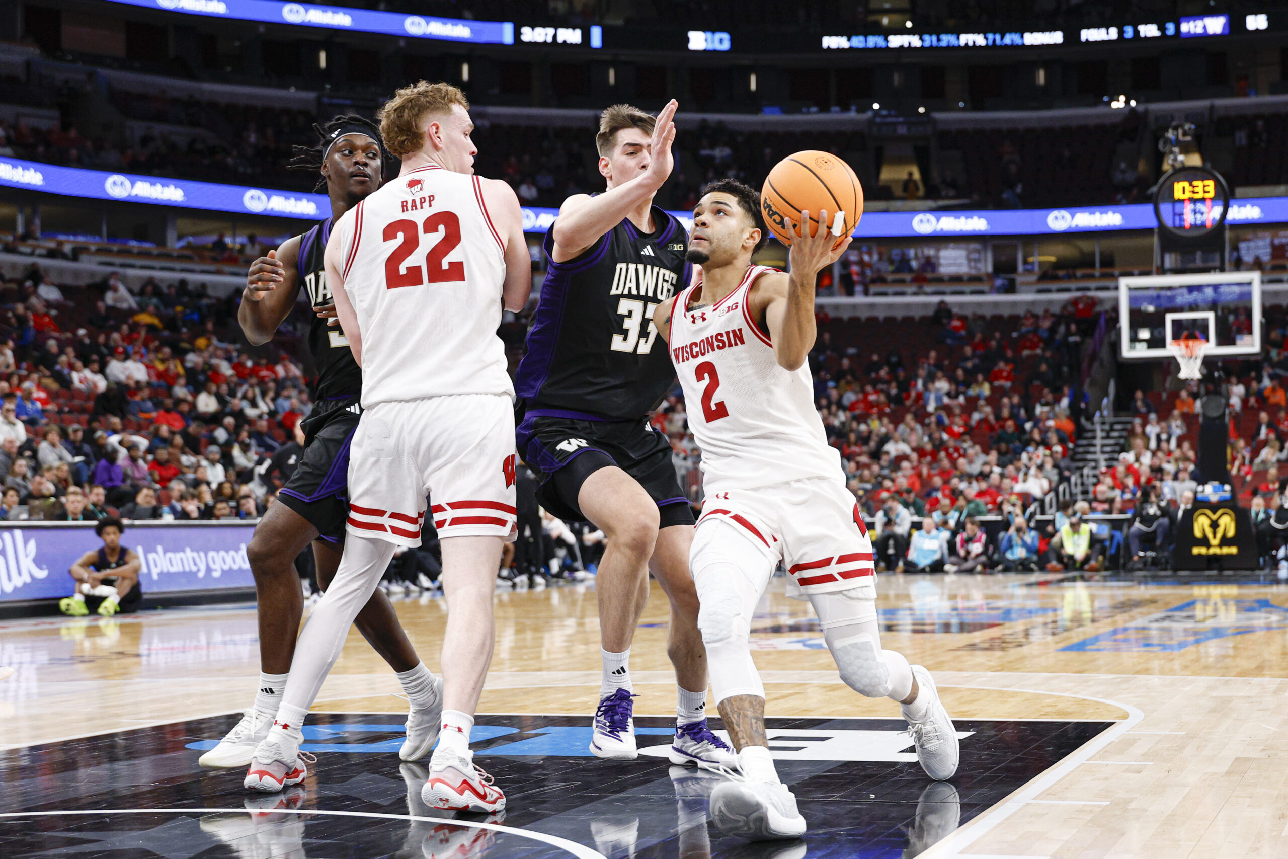 How far can the Badgers jump in seeding with a strong showing at the Big Ten Tournament?