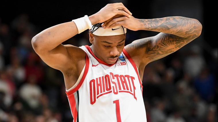 How many brackets were busted after TCU's upset win over Ohio State