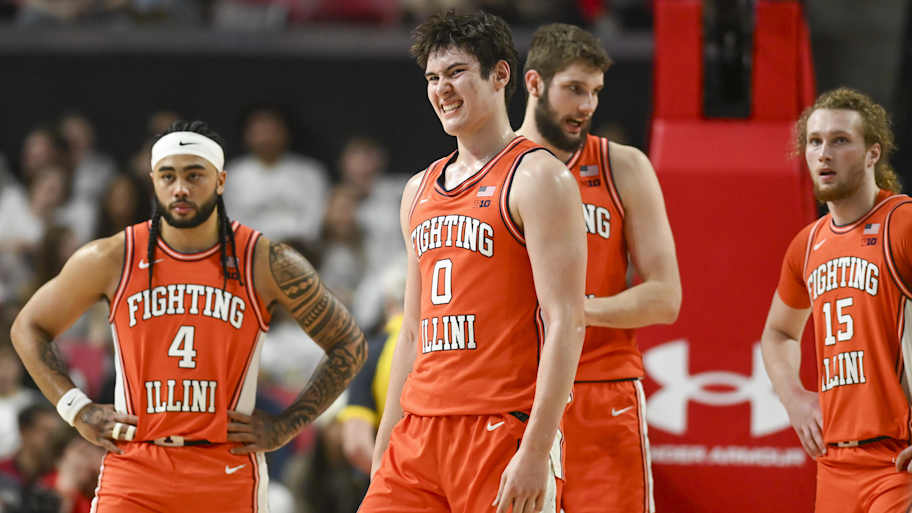 Illinois basketball star freshman David Mirkovic