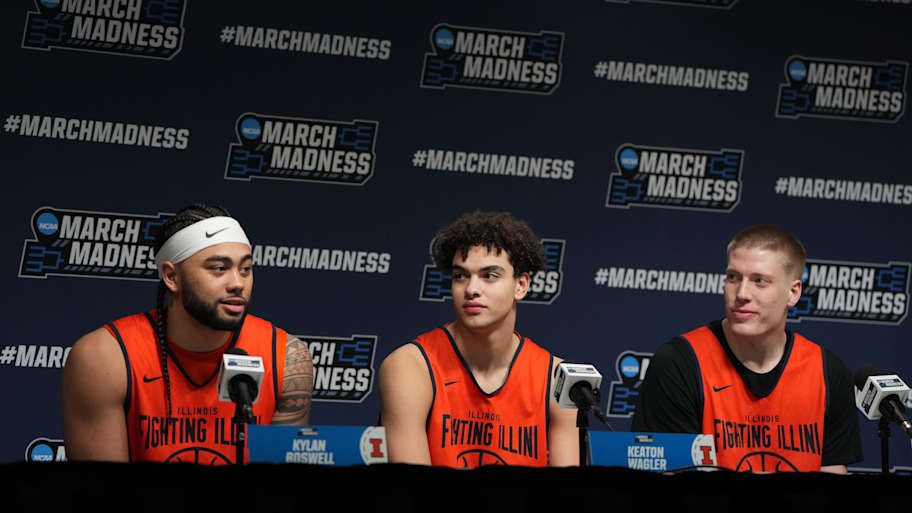 Illinois player has NCAA tournament spotlight shining bright on him
