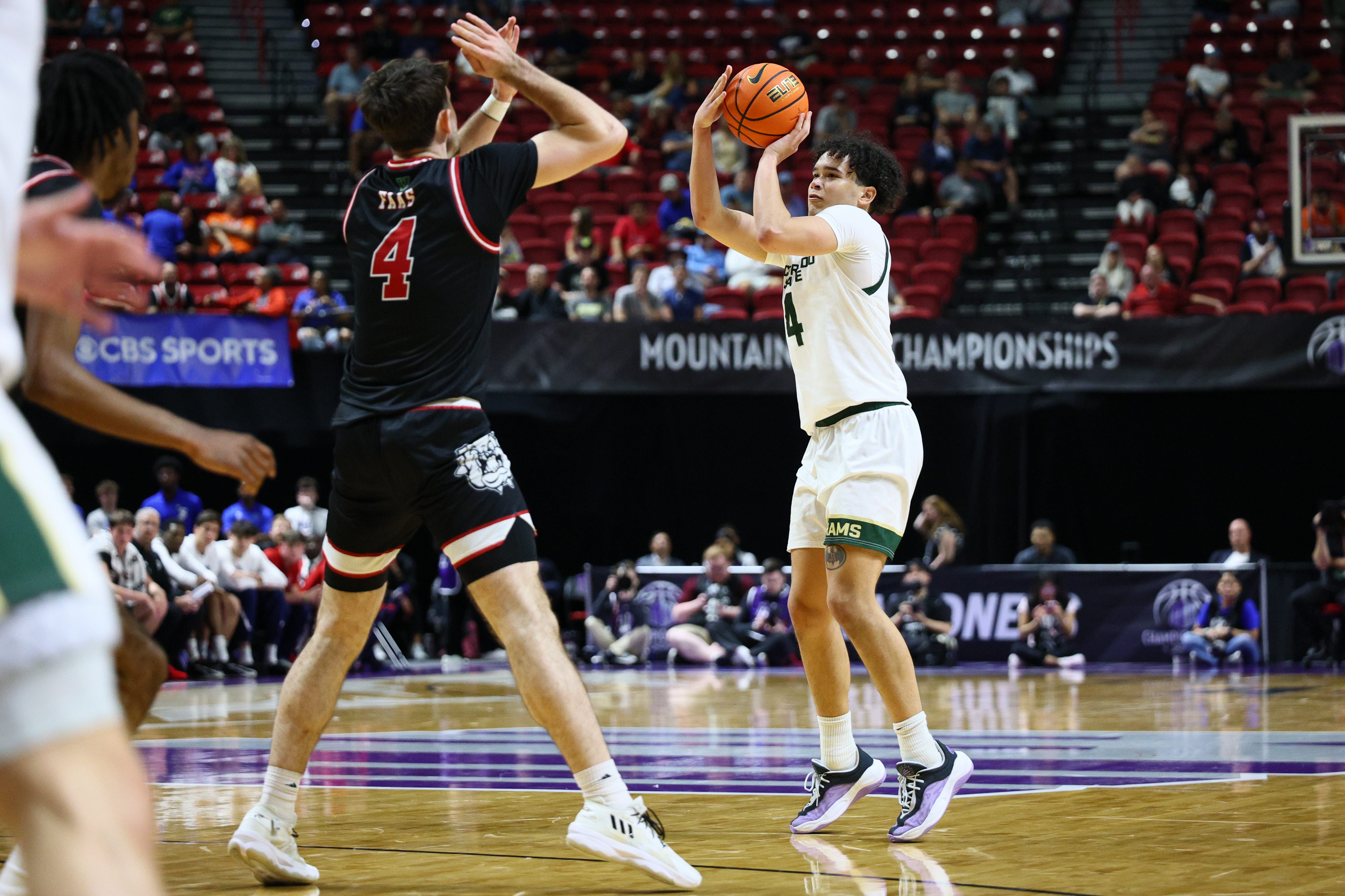 11 Mar 2026: The 2026 Mountain West Men’s Basketball Championship is held at the Thomas and Mack Center in Las Vegas, NV. (C. Morgan Engel/MW Photos)