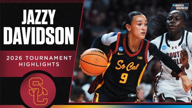 Jazzy Davidson 2026 NCAA tournament highlights