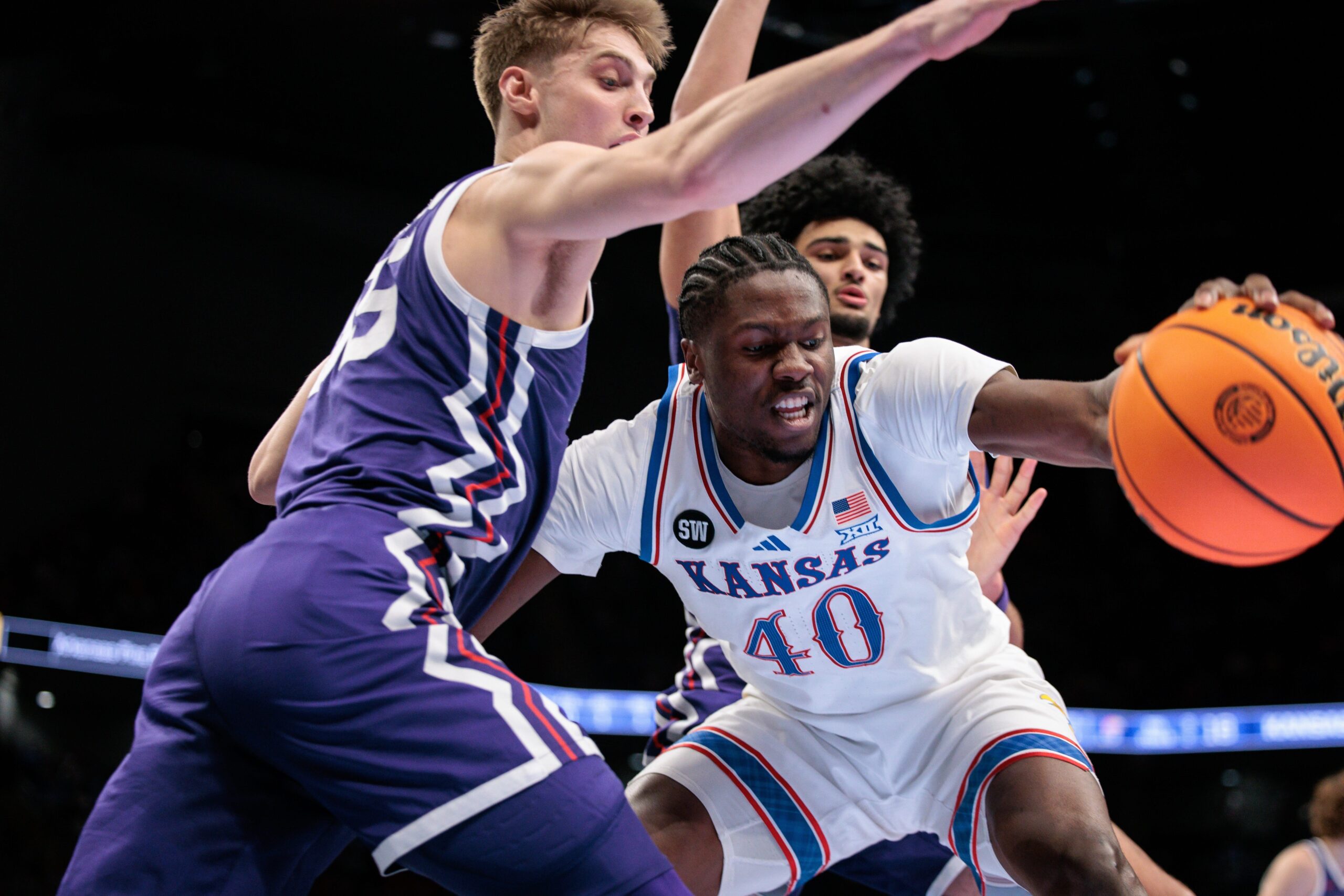 Kansas basketball eliminates TCU from Big 12 tournament with win