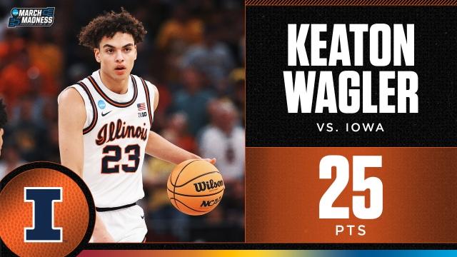 Keaton Wagler drops 25 points to send Illinois to first Final Four since 2005