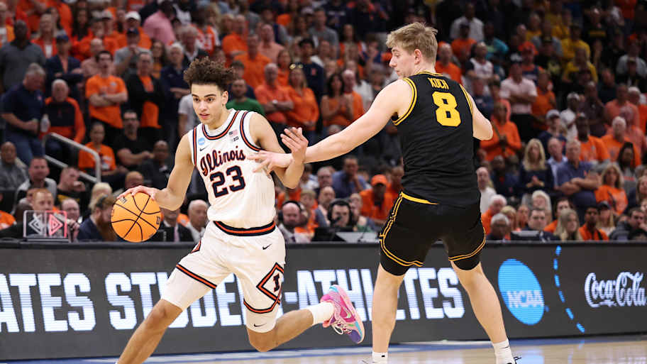 Keaton Wagler Would Not Be Denied in Illinois' Final Four-Clinching Win