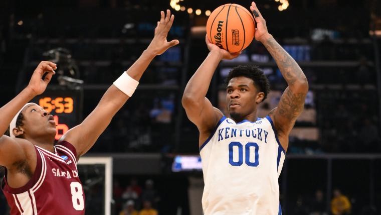 Kentucky buzzer beater video: Otega Oweh hits game-tying shot to force OT before Wildcats escape Santa Clara