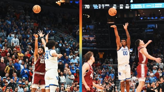 Kentucky, Santa Clara trade clutch shots in chaotic final seconds
