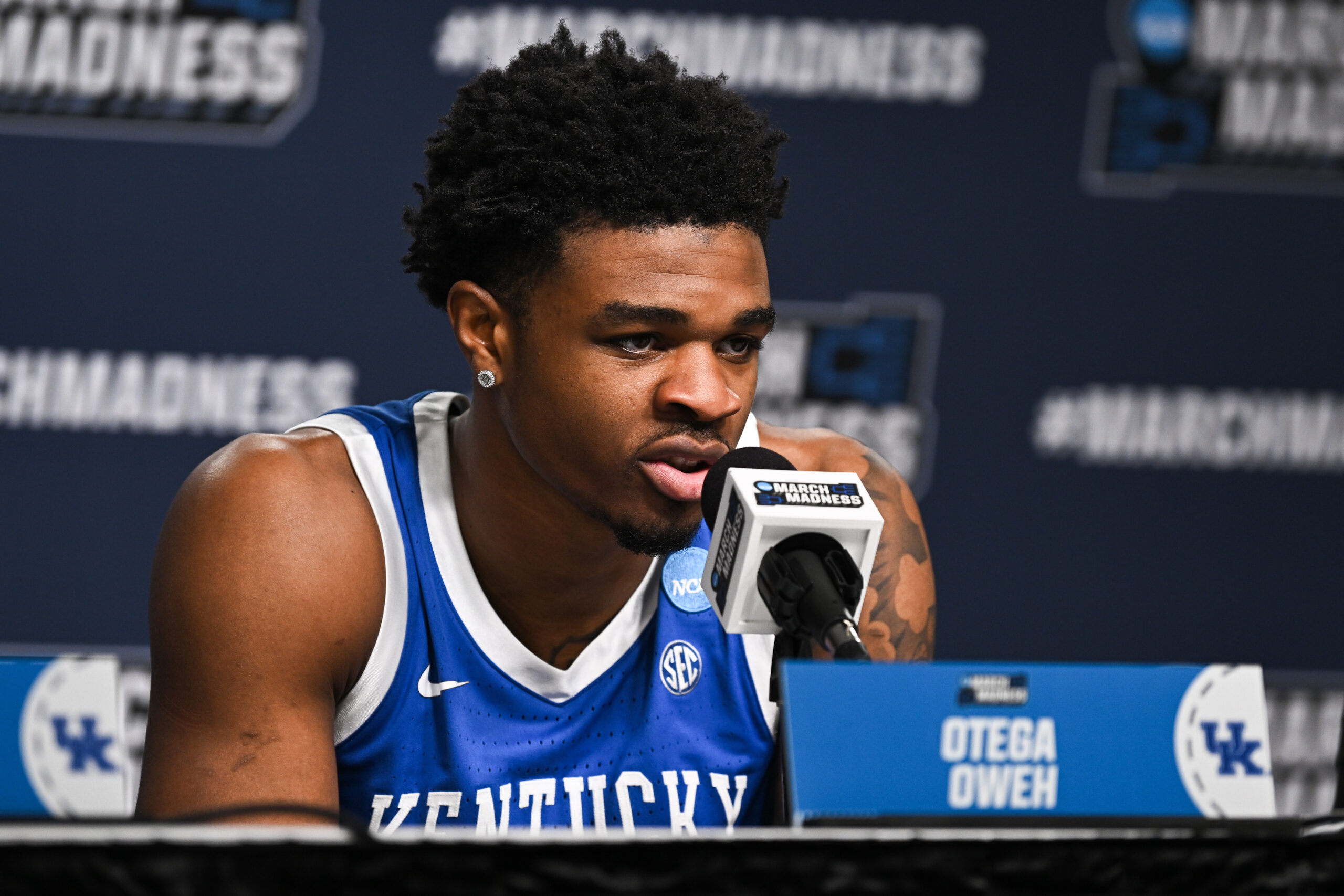 Kentucky seniors Otega Oweh and Denzel Aberdeen reflect on their final season of college basketball