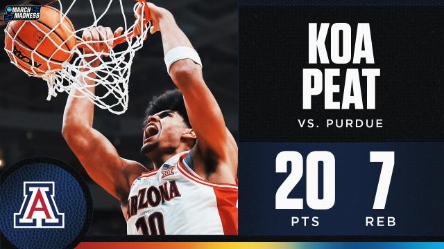 Koa Peat scores 20 points to send Arizona to first Final Four in 25 years