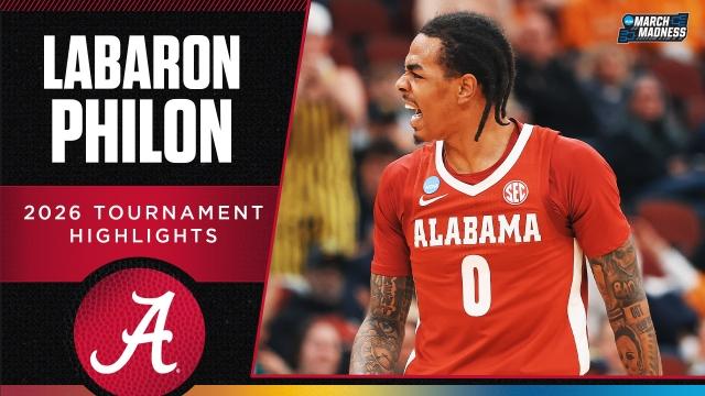 Labaron Philon 2026 NCAA tournament highlights