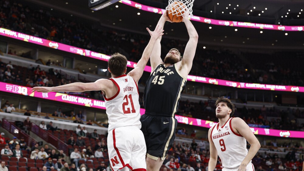 Loyer scores 19 points as No. 18 Purdue beats No. 11 Nebraska 74-58 in Big Ten tourney