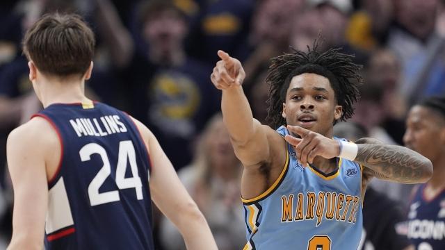 Marquette men’s basketball stuns No. 4 UConn in pivotal Big East upset