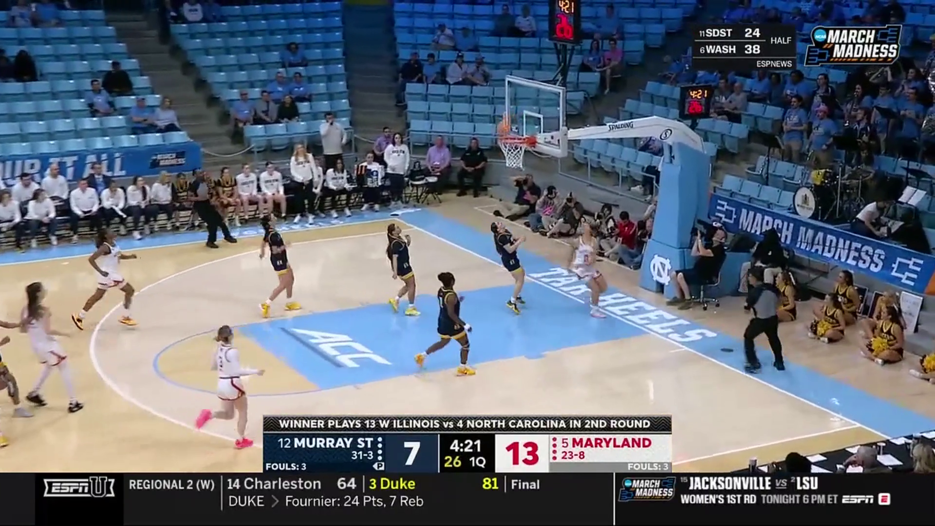 Maryland Terrapins vs. Murray St. Racers – Condensed Game