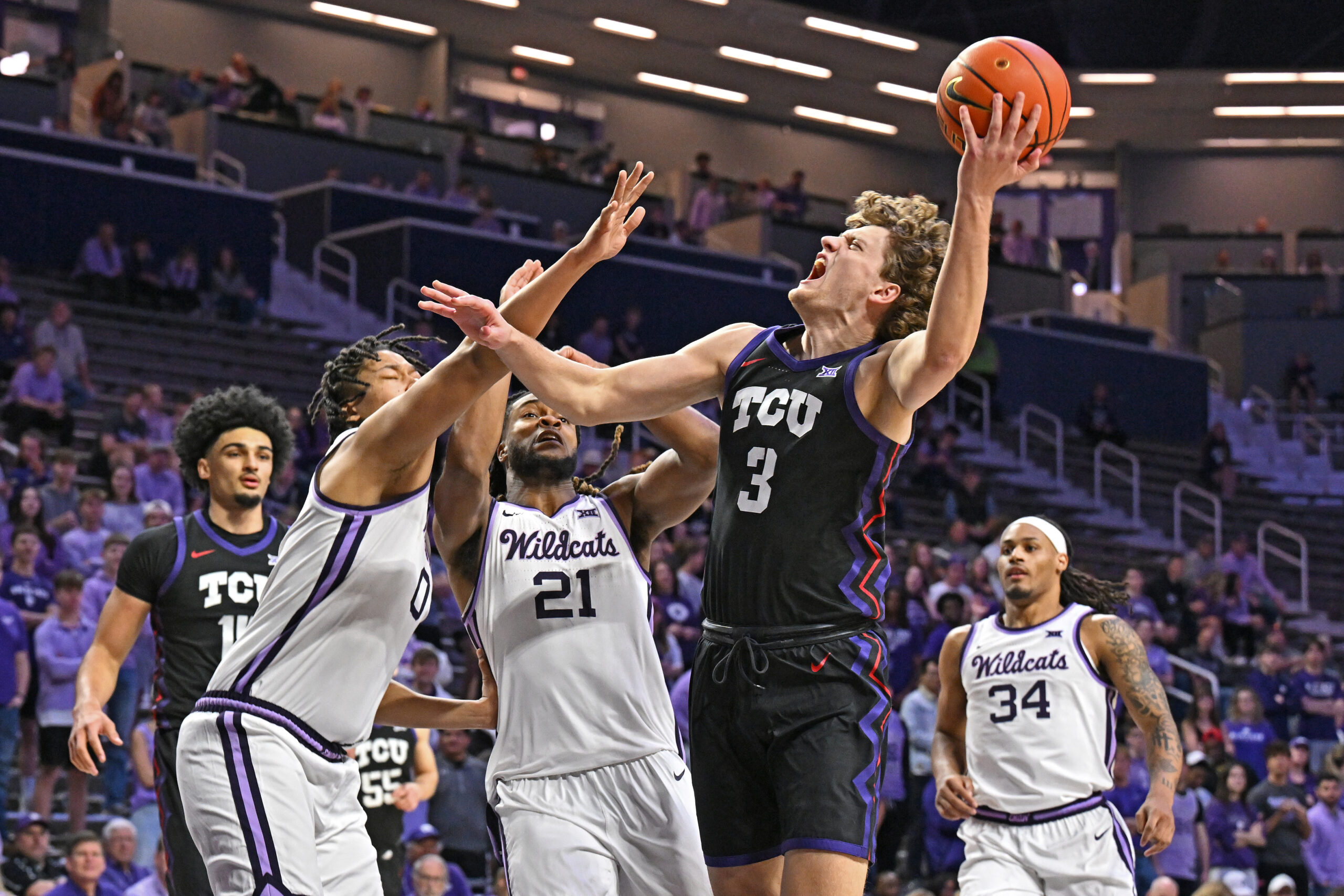 Men’s Basketball: TCU fends off Kansas State with late-game surge