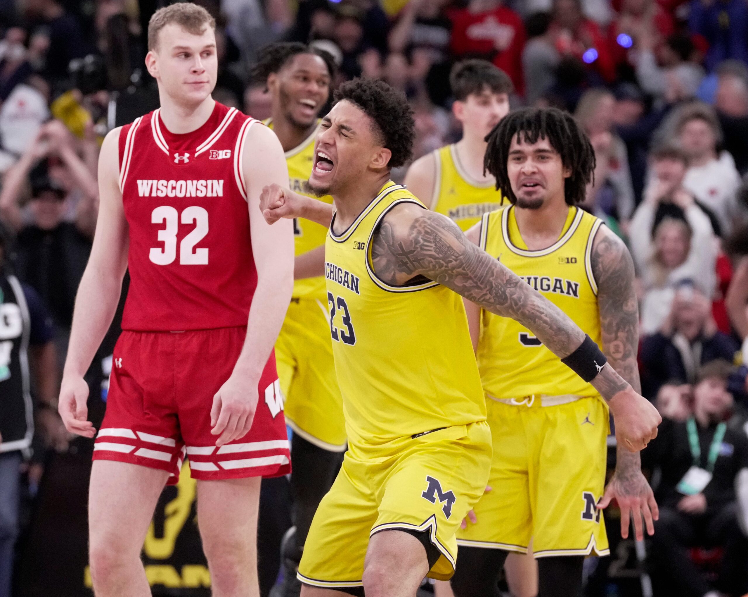 Michigan Beats Wisconsin in Semifinal Thriller