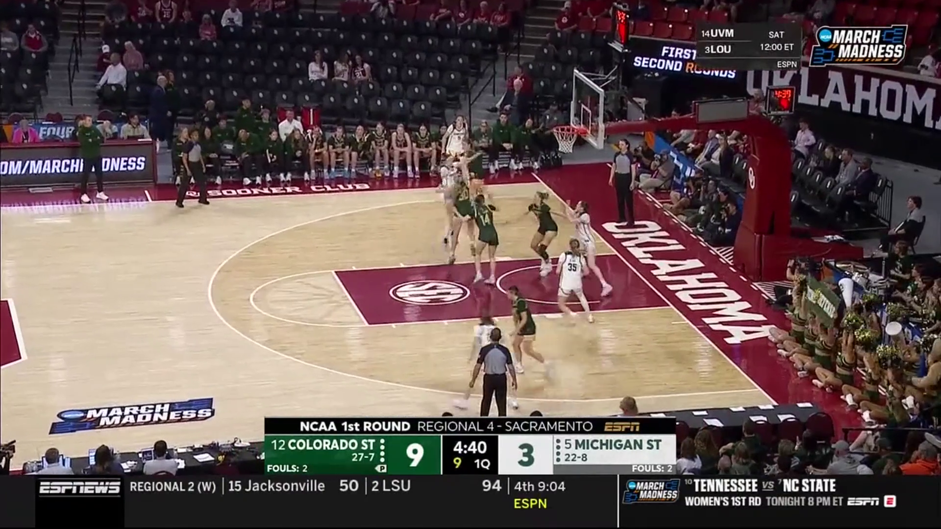 Michigan St. Spartans vs. Colorado St. Rams – Condensed Game