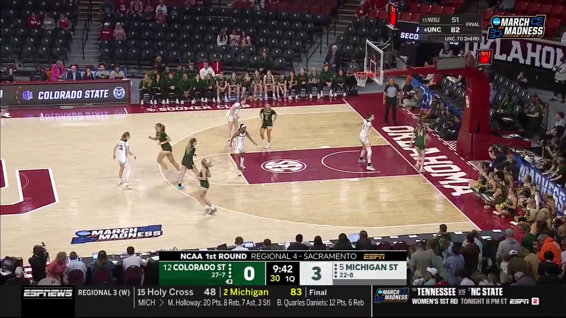 Michigan St. Spartans vs. Colorado St. Rams – Game Highlights