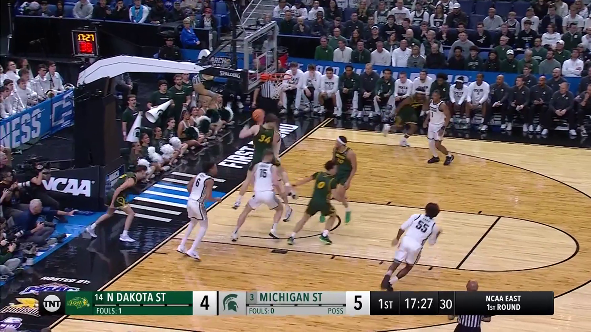 Michigan State Spartans vs. North Dakota State Bison: Game Highlights