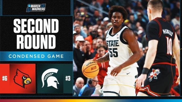 Michigan State vs. Louisville – Second round NCAA tournament extended highlights