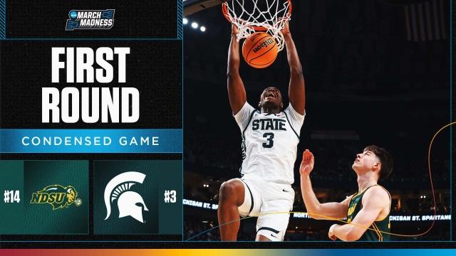 Michigan State vs. North Dakota State – First round NCAA tournament extended highlights