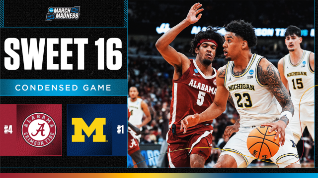 Michigan vs. Alabama – Sweet 16 NCAA tournament extended highlights