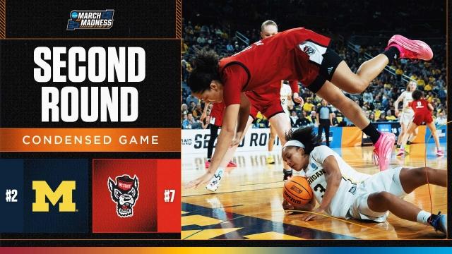 Michigan vs. NC State – Second round NCAA tournament extended highlights
