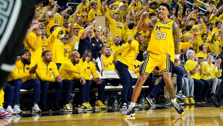 Michigan Wolverines' path to Final Four revealed in March Madness Midwest Region bracket