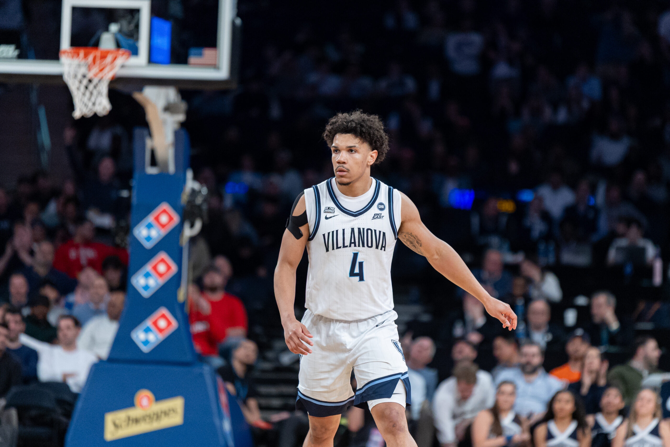 NCAA Tournament West Region: No. 8 Villanova Wildcats vs No. 9 Utah State Aggies. First Round of March Madness.