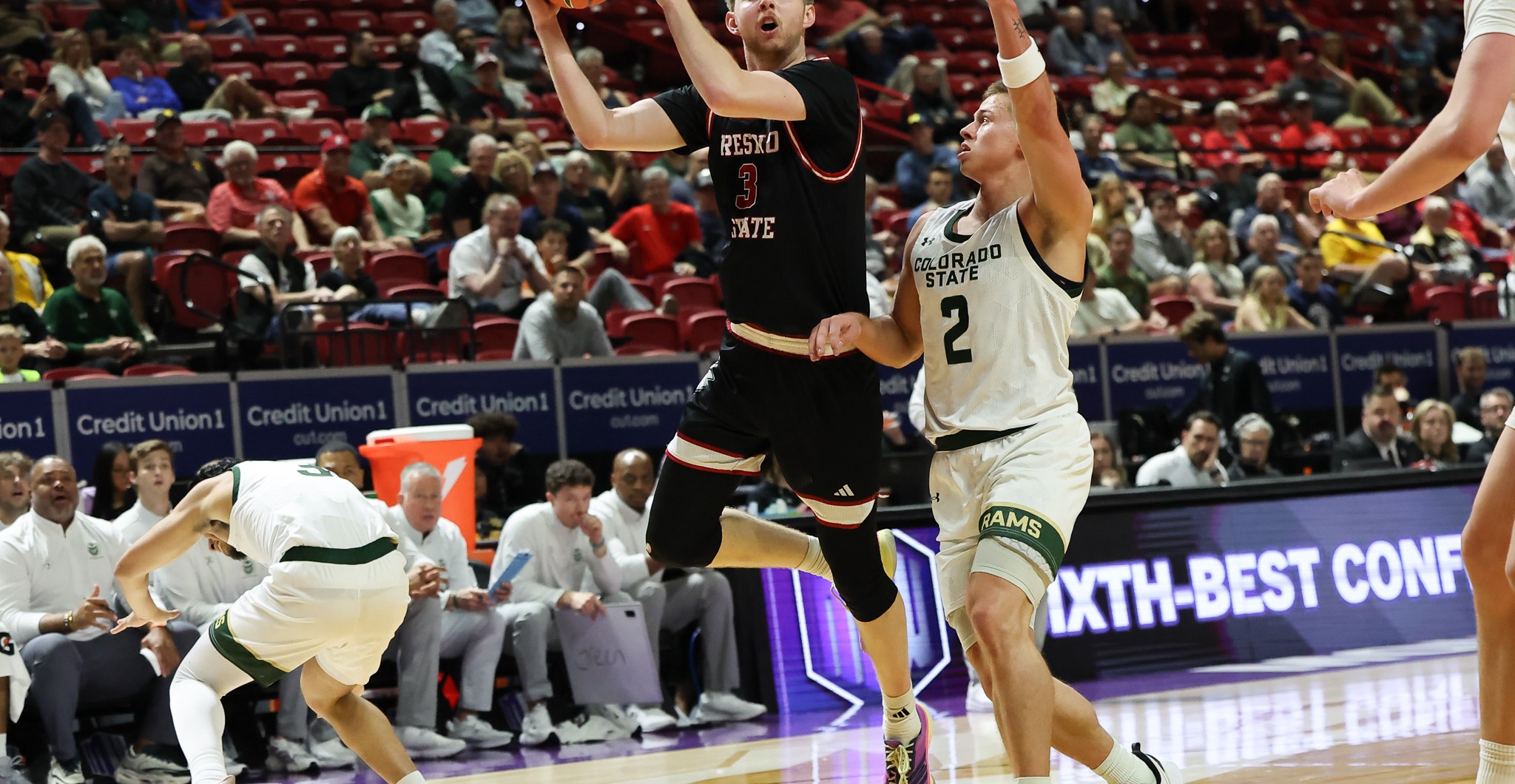No. 7 Colorado State escapes with 67-63 win over No. 10 Fresno State