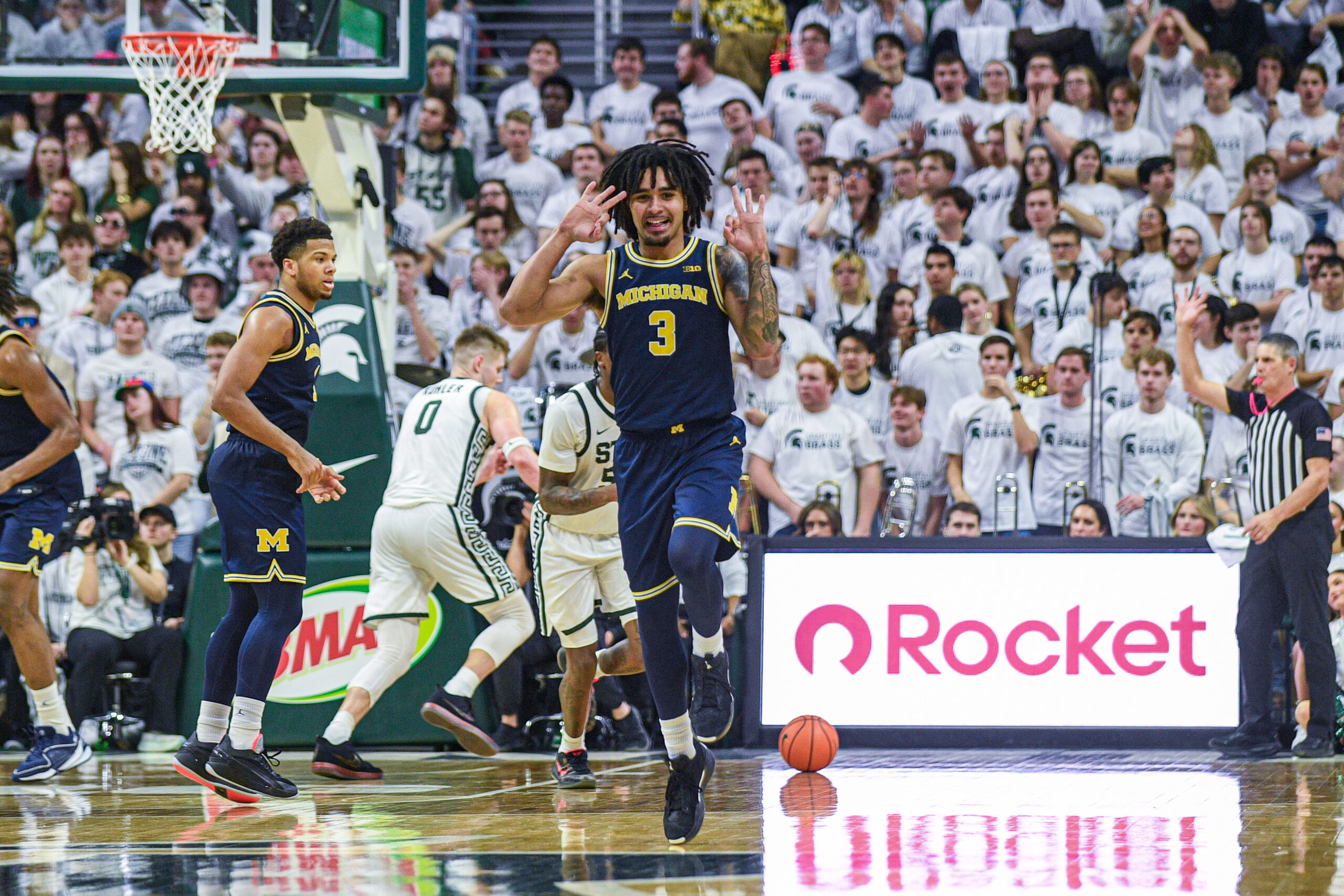 No. 8 Michigan State at No. 3 Michigan Basketball Preview
