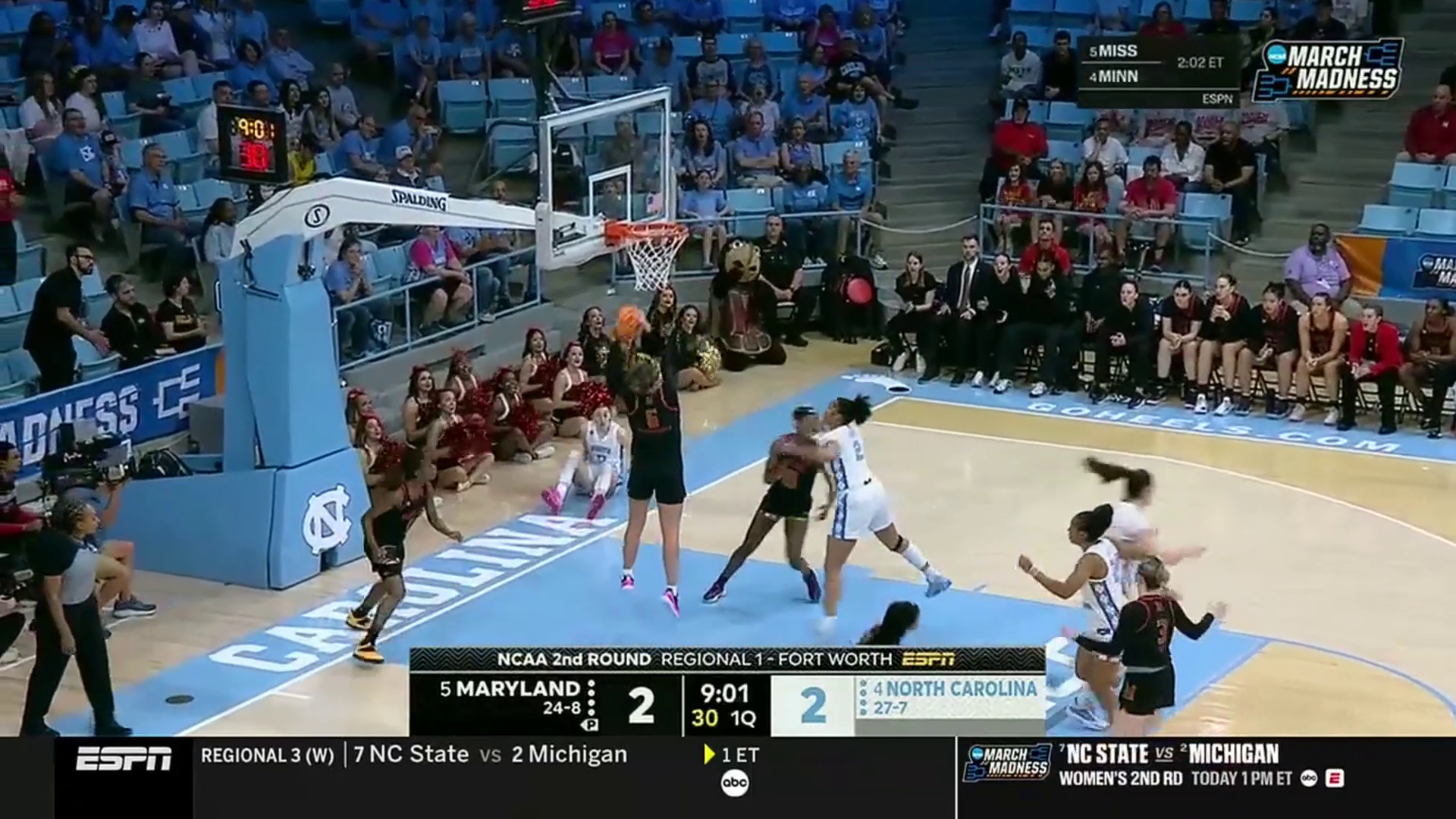 North Carolina Tar Heels vs. Maryland Terrapins – Condensed Game
