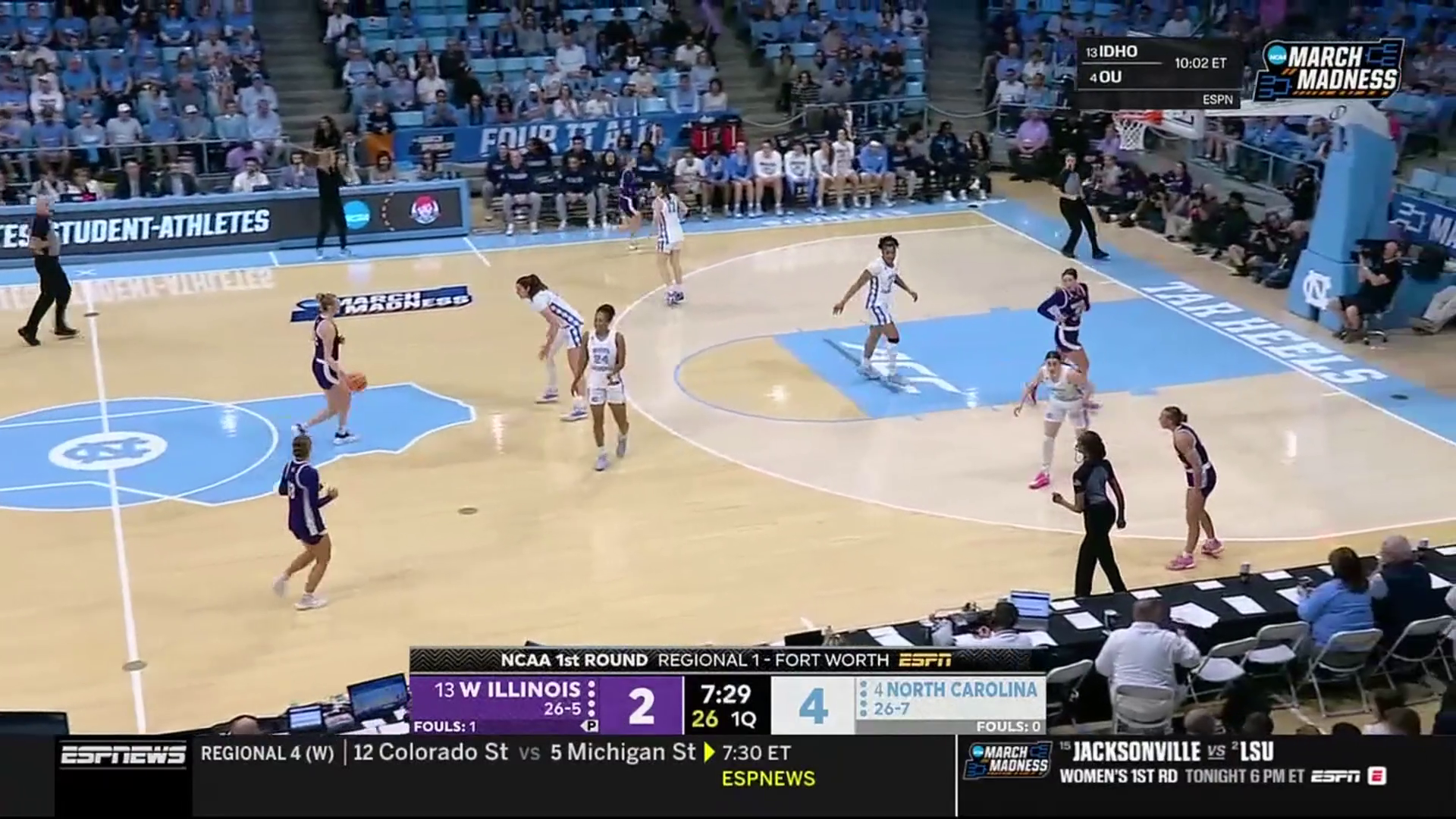 North Carolina Tar Heels vs. Western Ill. Leathernecks – Condensed Game