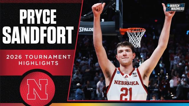 Pryce Sandfort 2026 NCAA tournament highlights