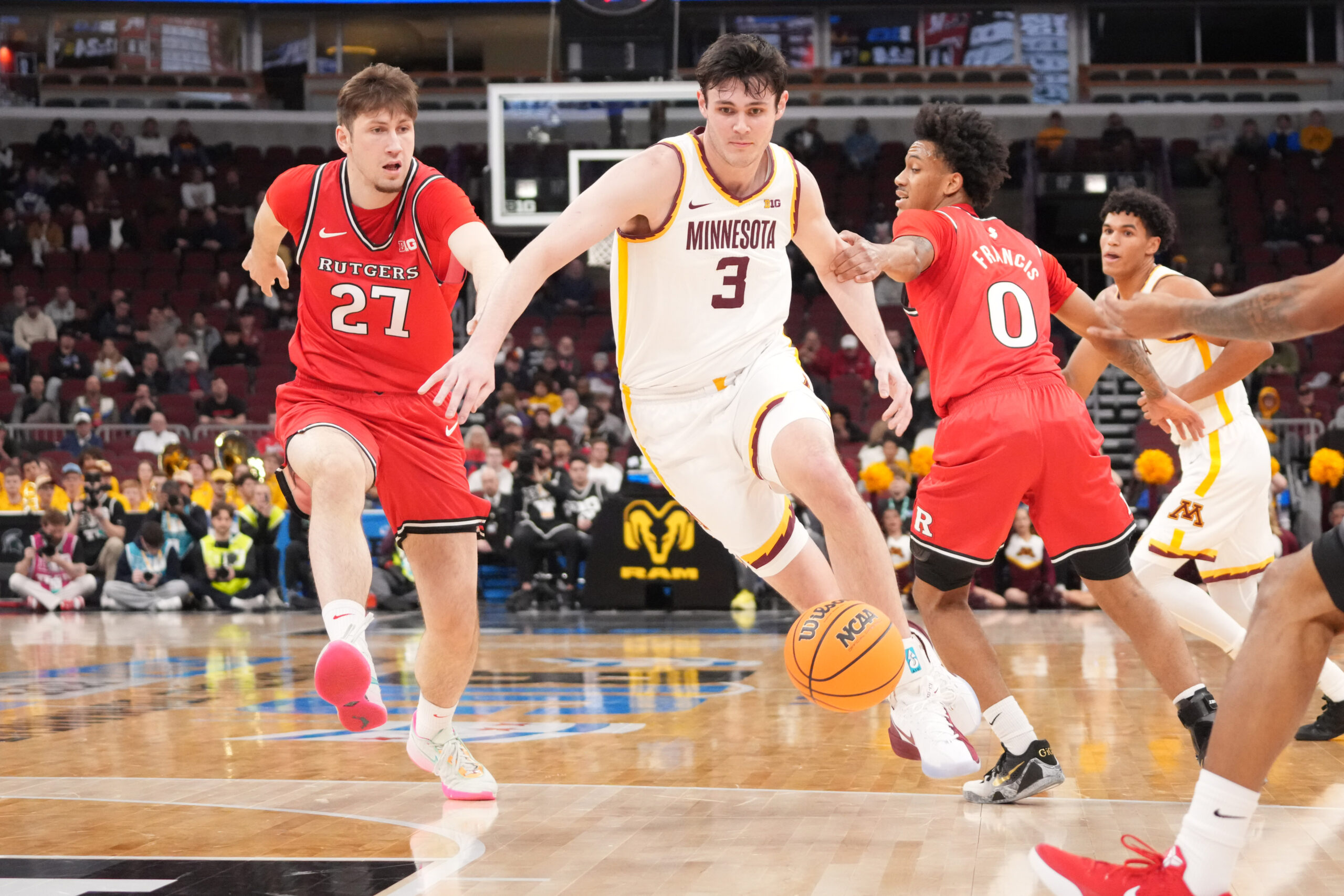 Rutgers beats Minnesota 72-67 in the Big Ten Tournament