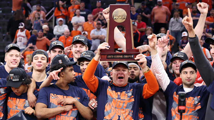 Social Media Reacts to Illinois Basketball's Win Over Iowa in the Elite Eight