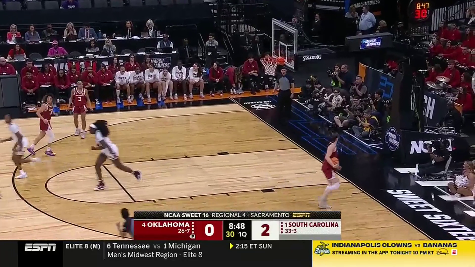 South Carolina Gamecocks vs. Oklahoma Sooners – Game Highlights