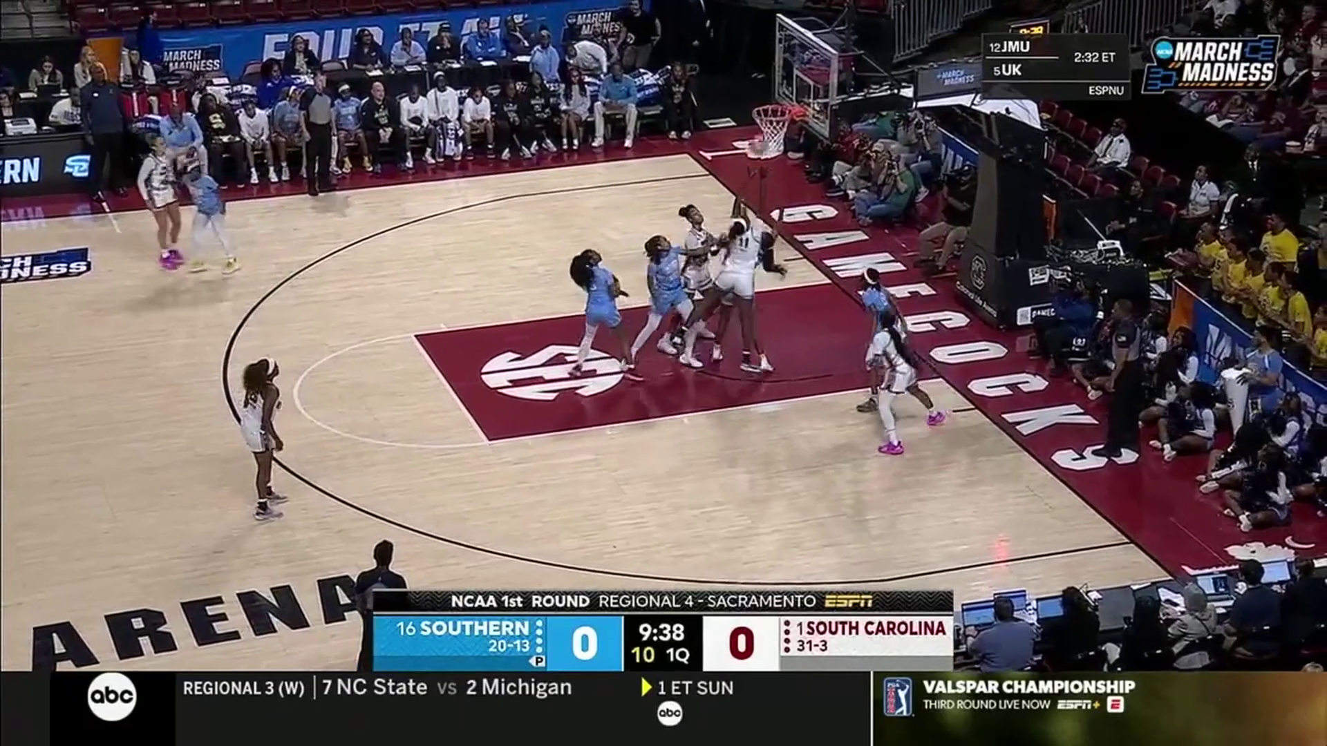 South Carolina Gamecocks vs. Southern U. Lady Jaguars – Game Highlights