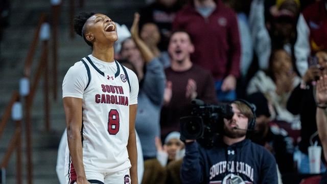 South Carolina’s Joyce Edwards on sophomore year growth, learning from Dawn Staley