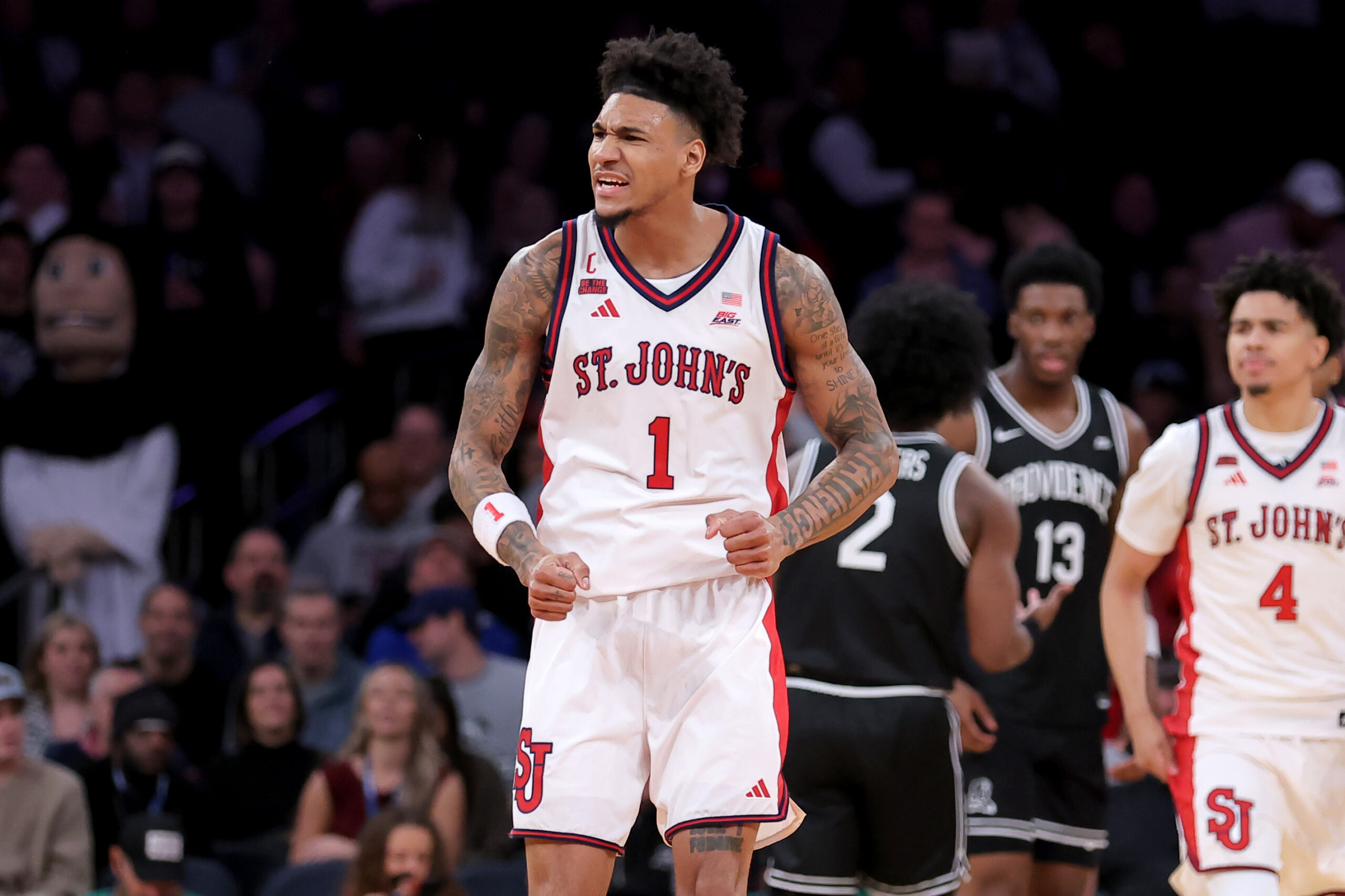 St. John’s men’s basketball ends Providence trilogy with dominant win to advance in Big East Tournament