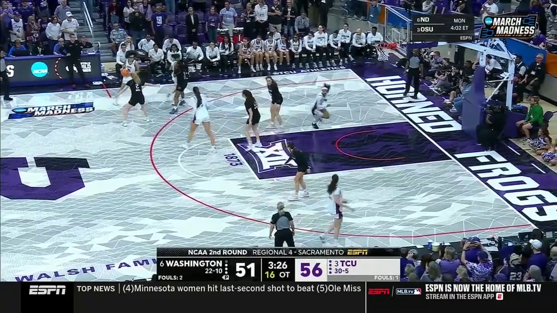 TCU Horned Frogs vs. Washington Huskies – Game Highlights
