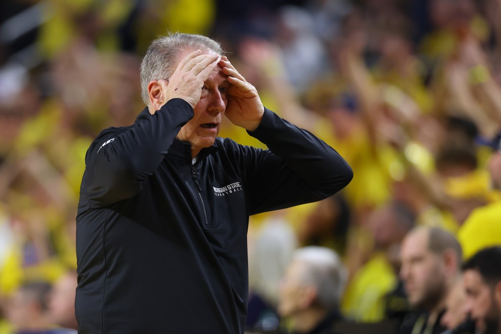 Tom Izzo defends Michigan State star under scrutiny again for kicking player in groin