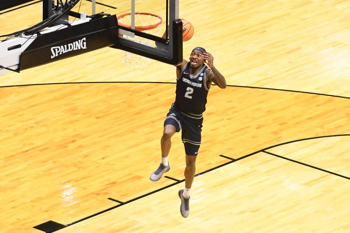 TST Images: Utah State defeated Villanova 86-76, at Viejas Arena.